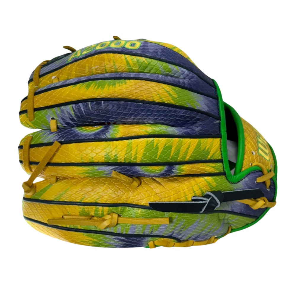 Wilson Custom Savannah Bananas Tie Dye A2000 1786 11.50" Baseball Glove: WBW102222115