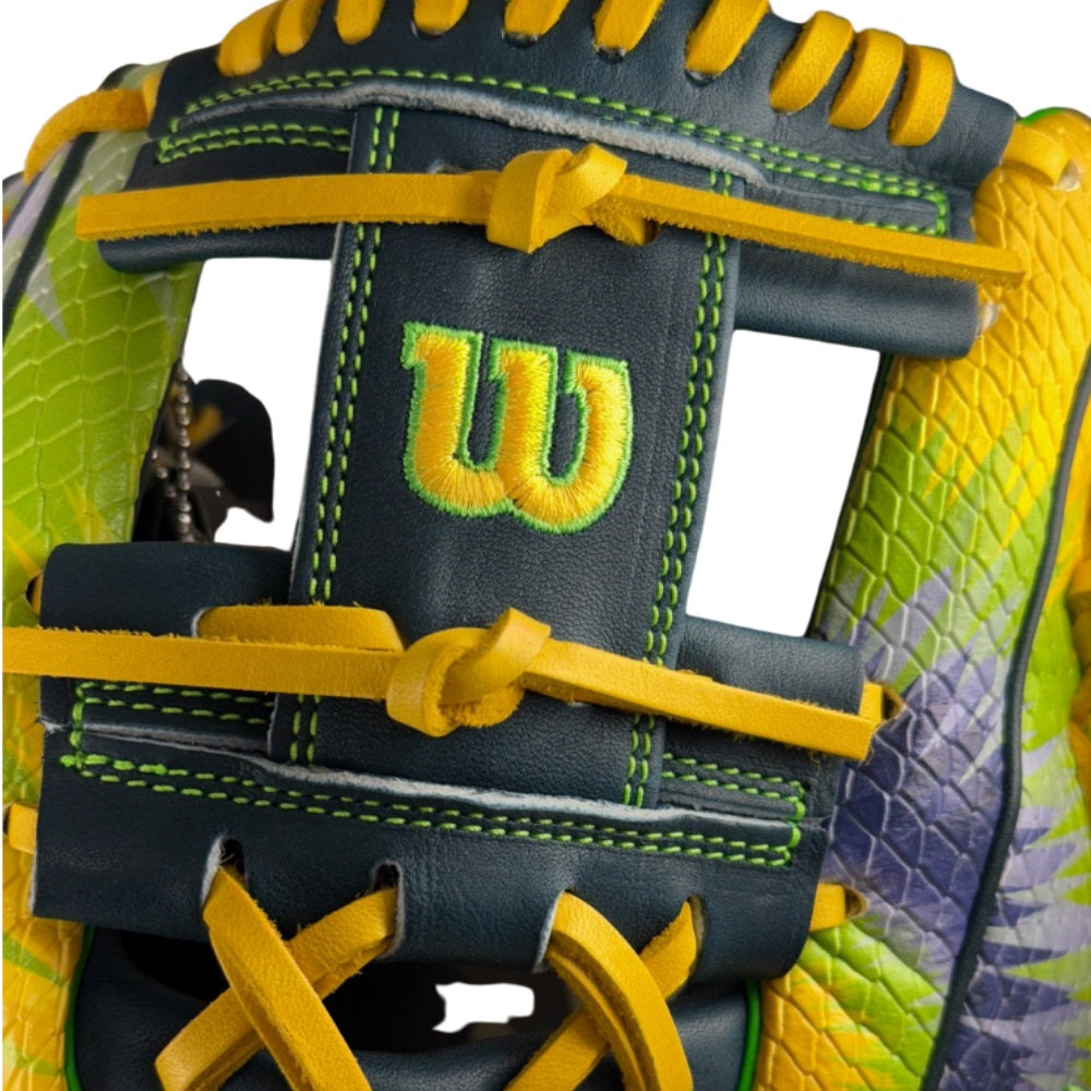 Wilson Custom Savannah Bananas Tie Dye A2000 1786 11.50" Baseball Glove: WBW102222115