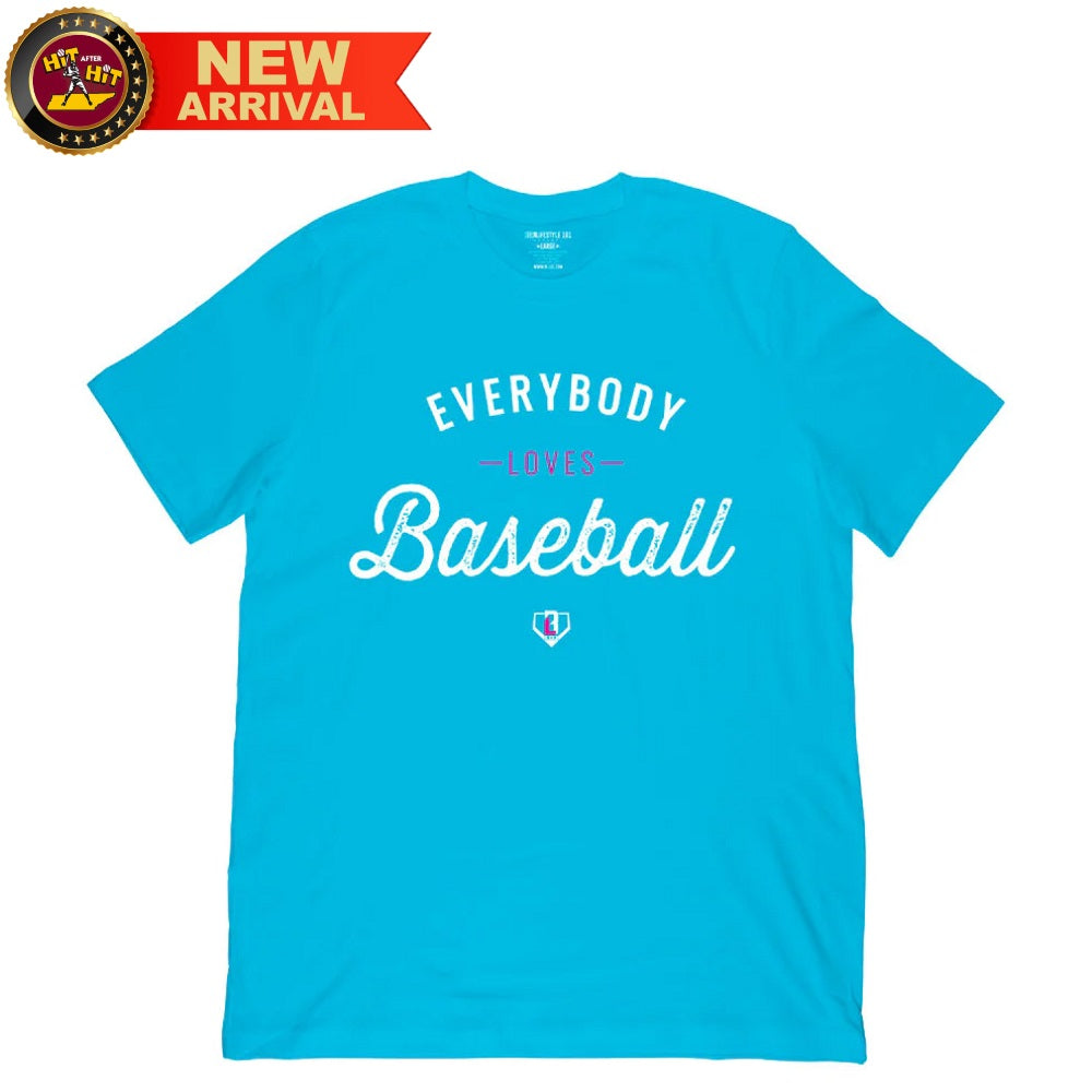 Baseball Lifestyle 101 Everybody Loves Baseball Adult T-shirt