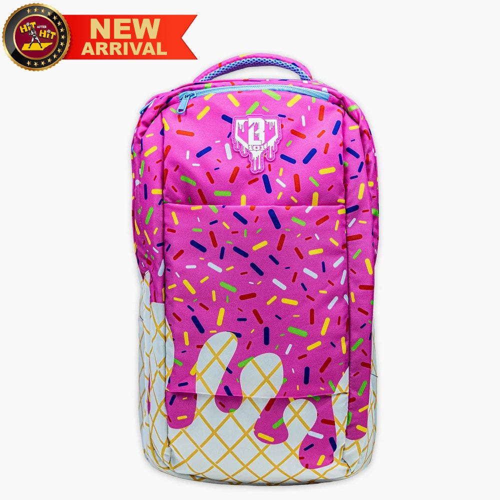 Baseball Lifestyle 101 Ice Cream Backpack: Strawberry