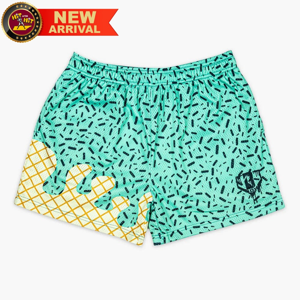 Baseball Lifestyle 101 Youth Ice Cream Shorts: Mint