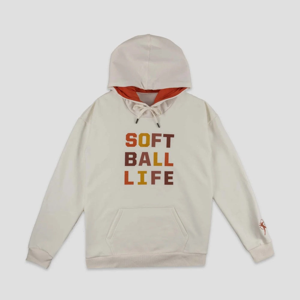 Baseballism Adult Softball Life Hoodie