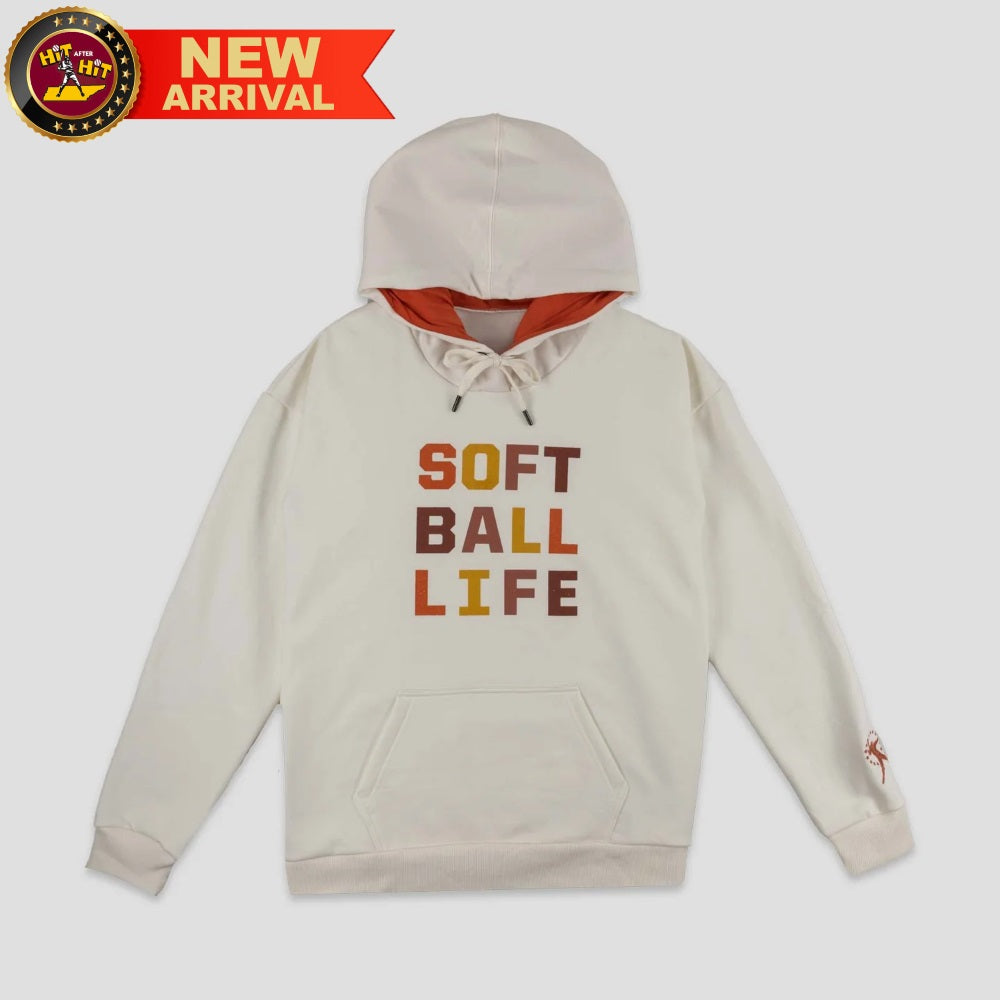 Baseballism Adult Softball Life Hoodie