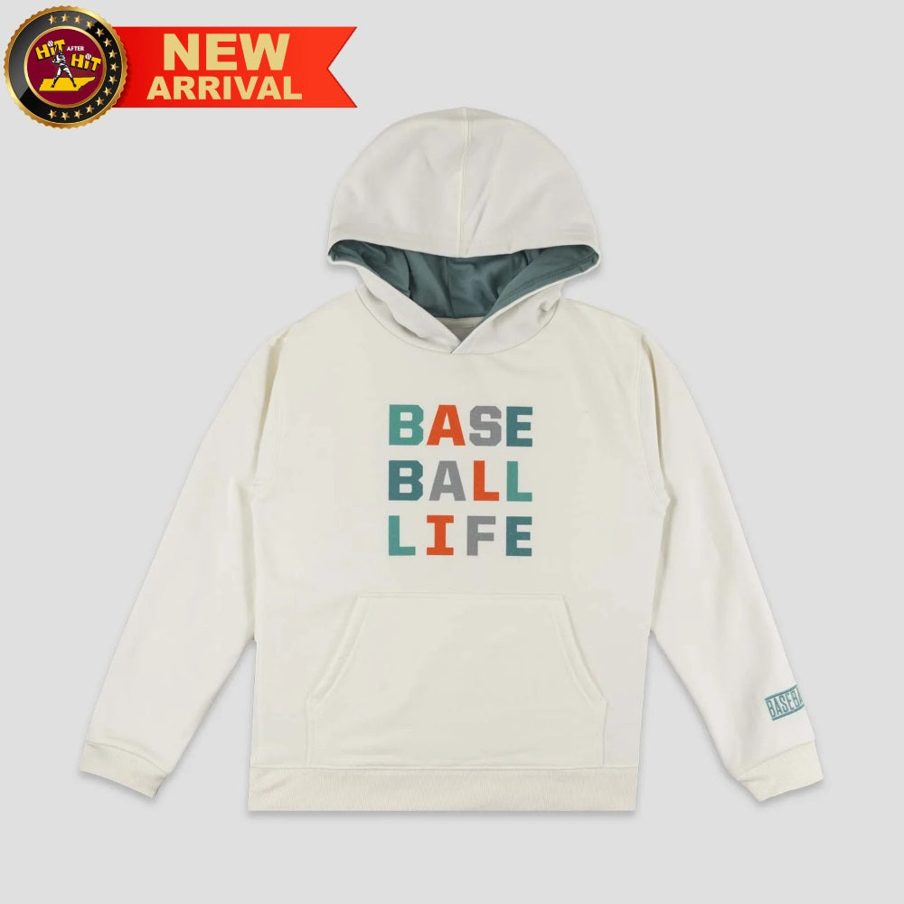 Baseballism Youth Baseball Life Hoodie