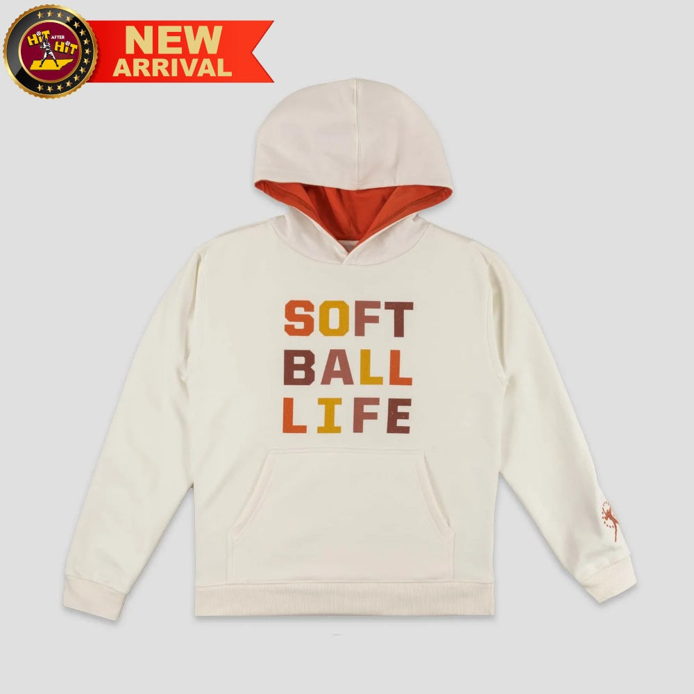 Baseballism Youth Softball Life Hoodie