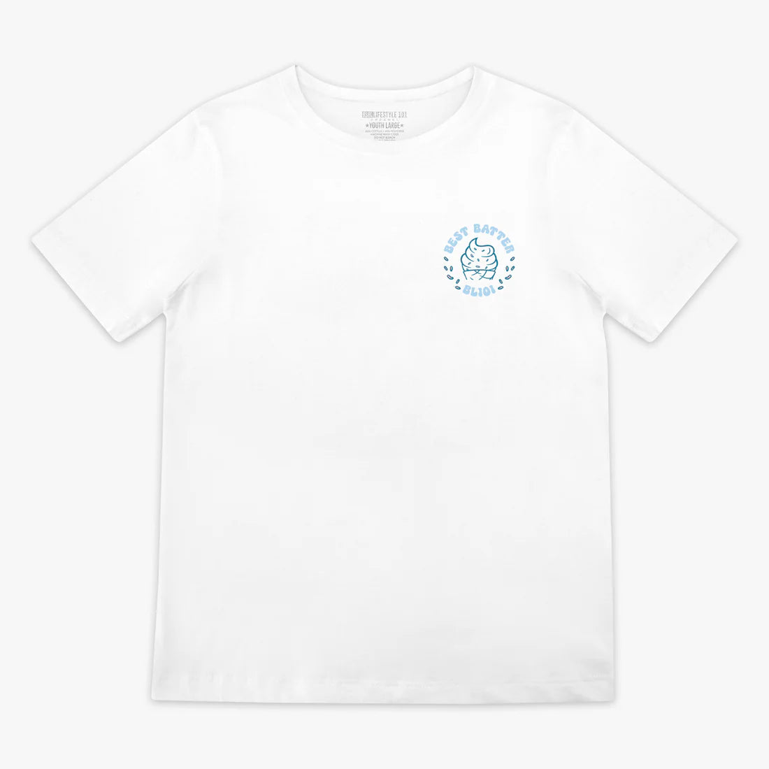 Baseball Lifestyle 101 Youth Best Batter Tee