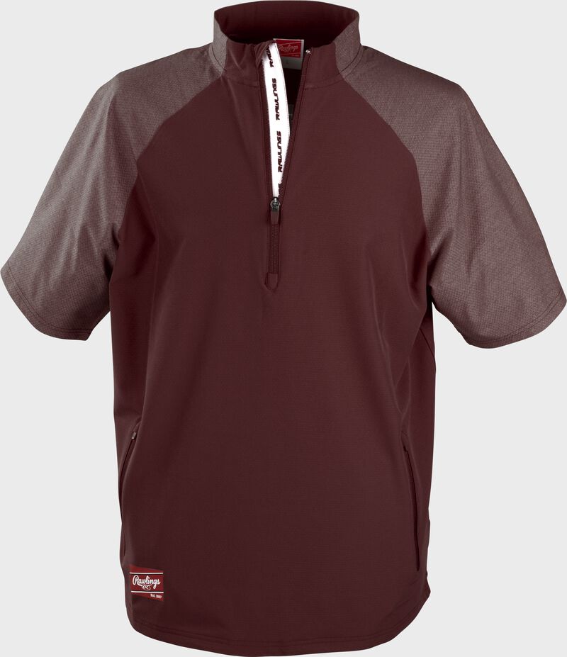 Rawlings Cardinal ColorSync Short Sleeve Cage Jacket: CSSSJ2