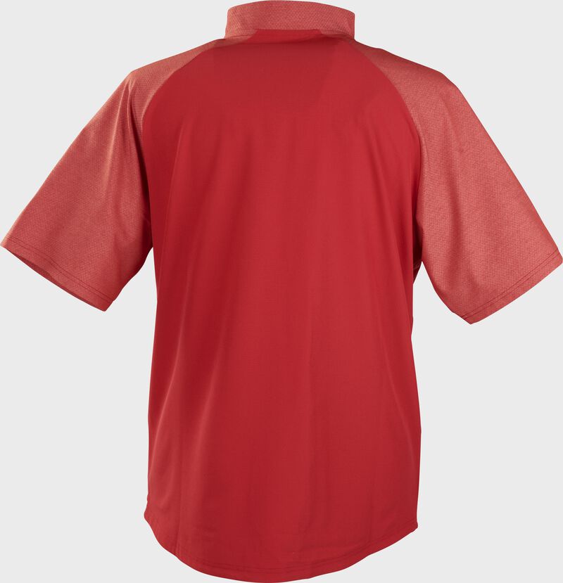 Rawlings Red ColorSync Short Sleeve Cage Jacket: CSSSJ2