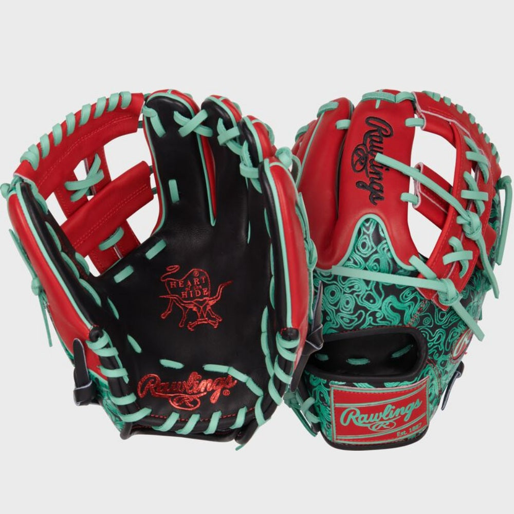 Rawlings 11.5" Heart of the Hide ColorSync 9.0 Infield Glove: PROR204W-32BS