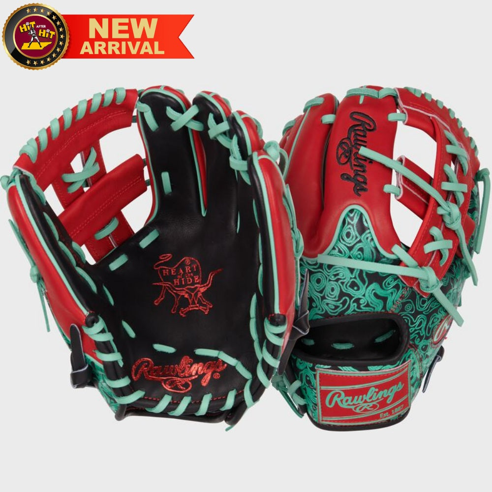 Rawlings 11.5" Heart of the Hide ColorSync 9.0 Infield Glove: PROR204W-32BS