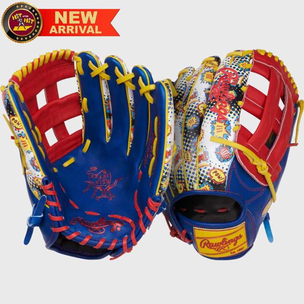 Rawlings 12.75" Heart of the Hide ColorSync 9.0 Outfield Glove: PROR30399-6RSS