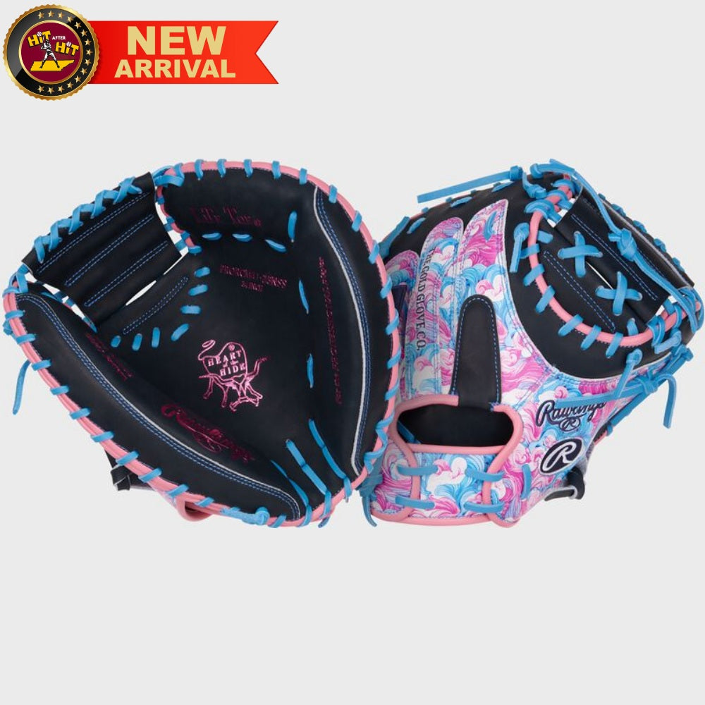 Rawlings 34" Heart of the Hide ColorSync 9.0 Catcher’s Mitt: PRORCM41-23NSS