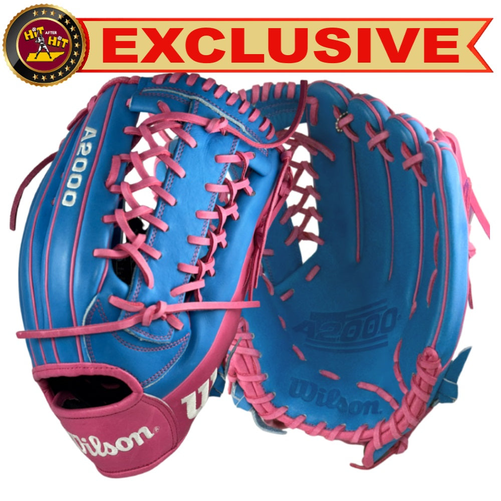 Wilson Custom "Cotton Candy" A2000 KP92 12.50" Outfield Glove