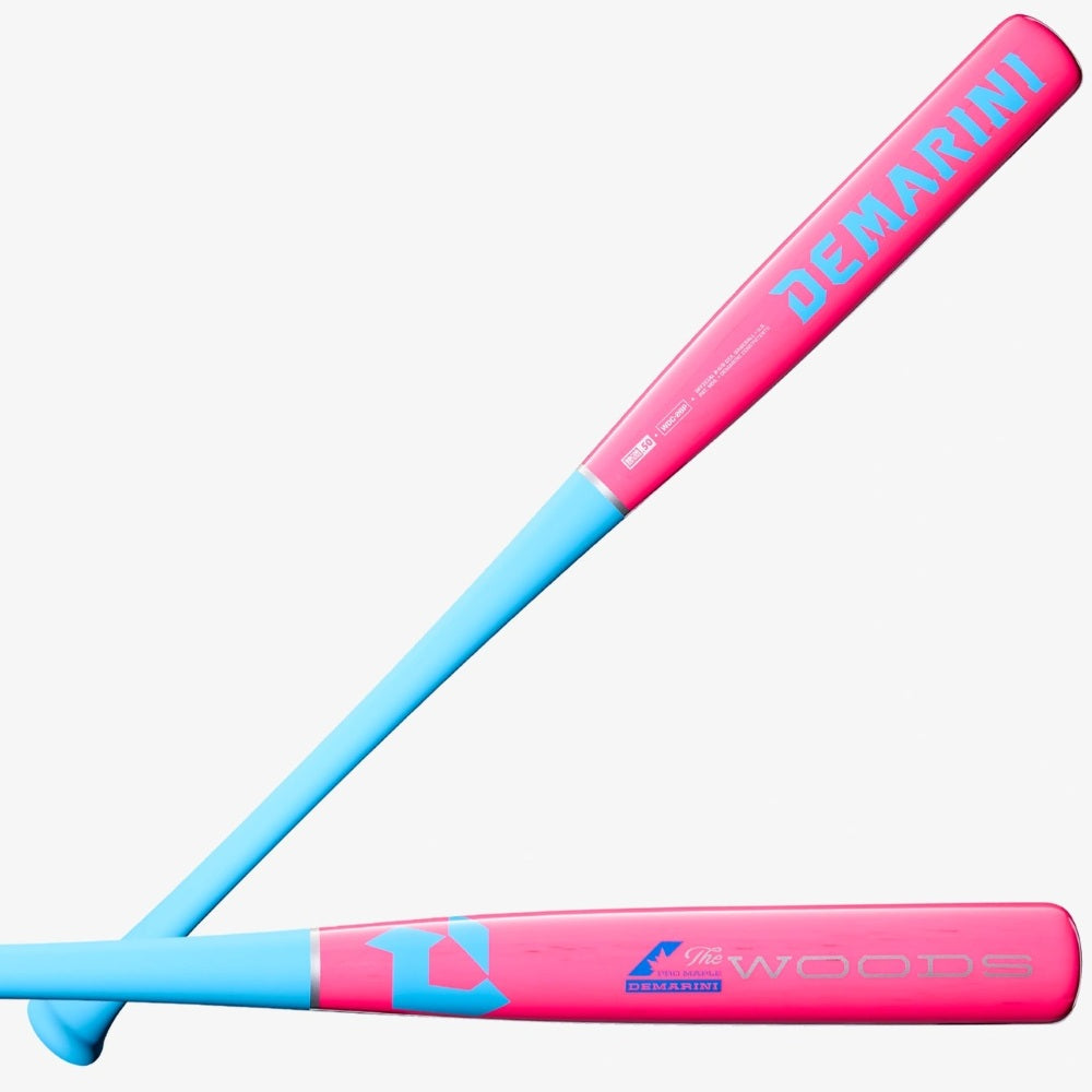 DeMarini The Woods™ Pink Wood Composite (-3) BBCOR Baseball Bat: WBD2640010