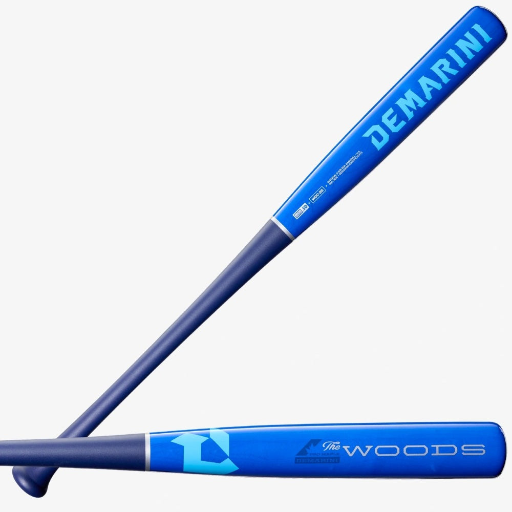 DeMarini The Woods™  Royal Wood Composite (-3) BBCOR Baseball Bat: WBD2649010