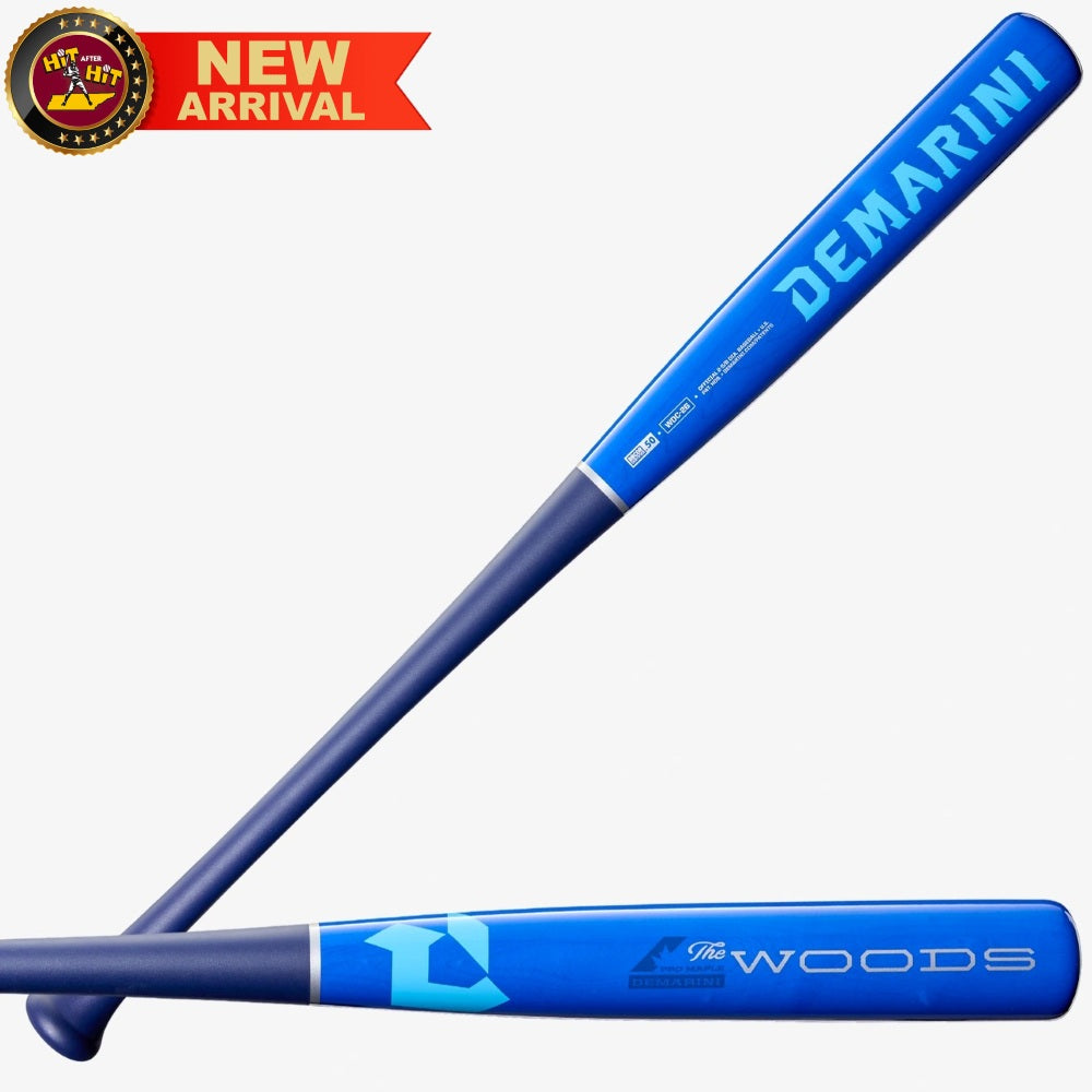 DeMarini The Woods™  Royal Wood Composite (-3) BBCOR Baseball Bat: WBD2649010
