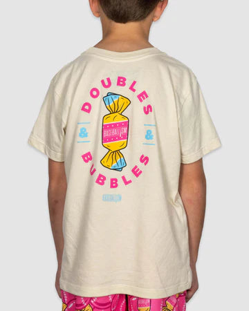 Baseballism Youth Doubles & Bubbles T-shirt