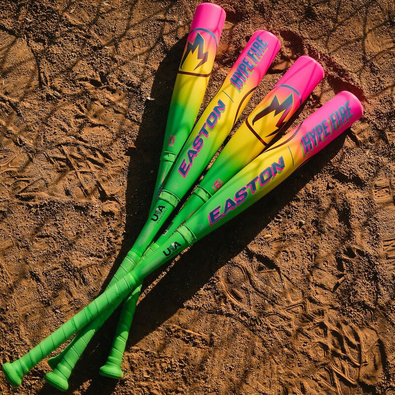 2026 Easton -11 Hype Fire USA 2 5/8" Baseball Bat: EUS6HYP11