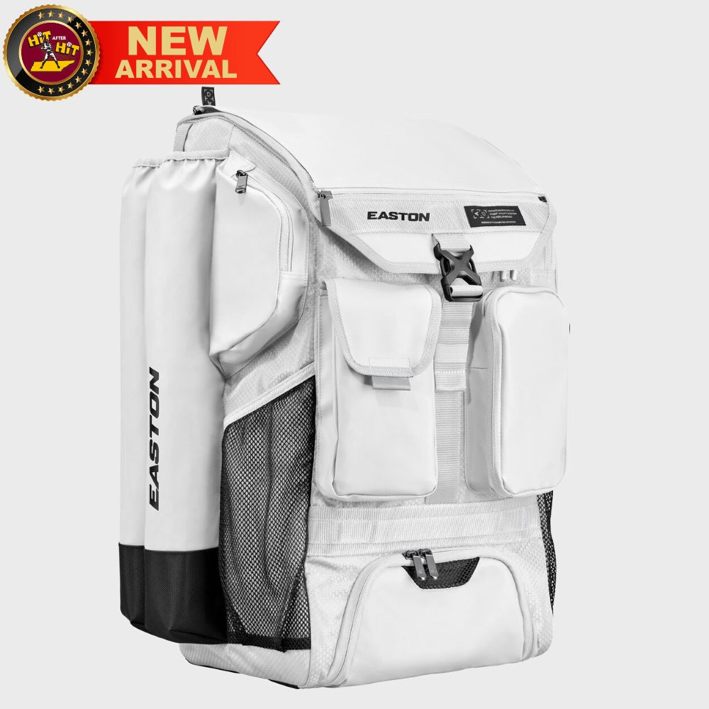 Easton 5-Tool Phenom White Backpack: 5TPHENOMBP
