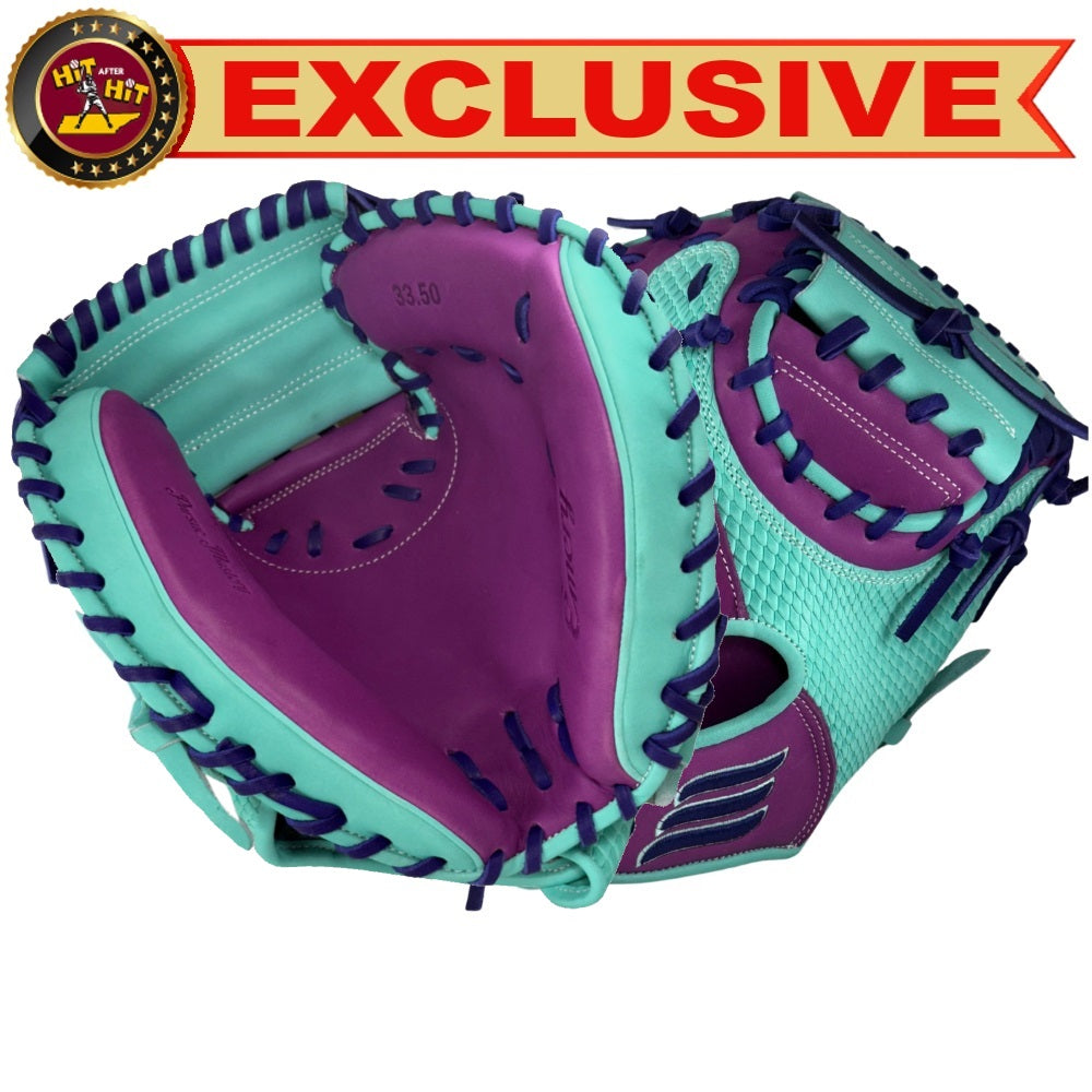 Emery 1019-CM 33.5" Teal and Purple Catchers Mitt