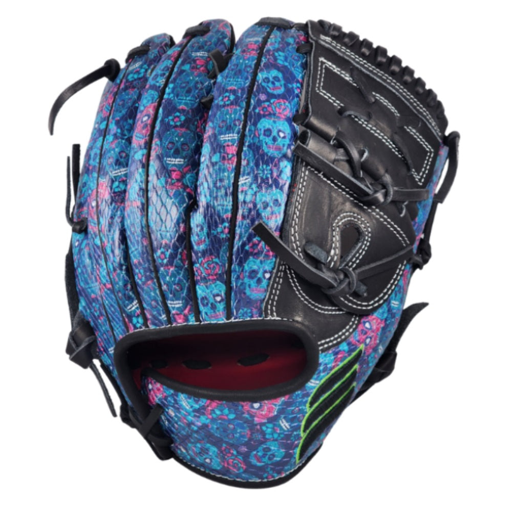 Emery 1417 12.00" Pitcher's Halloween Glove: Sugar Skulls