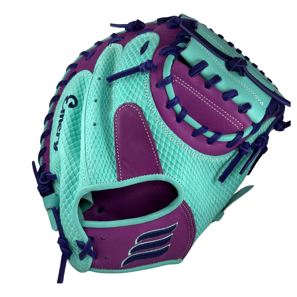 Emery 1019-CM 33" Teal and Purple Catchers Mitt