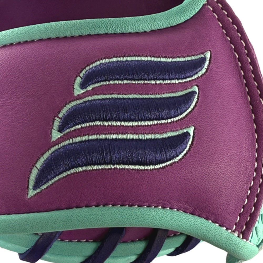 Emery 1019-CM 33.5" Teal and Purple Catchers Mitt