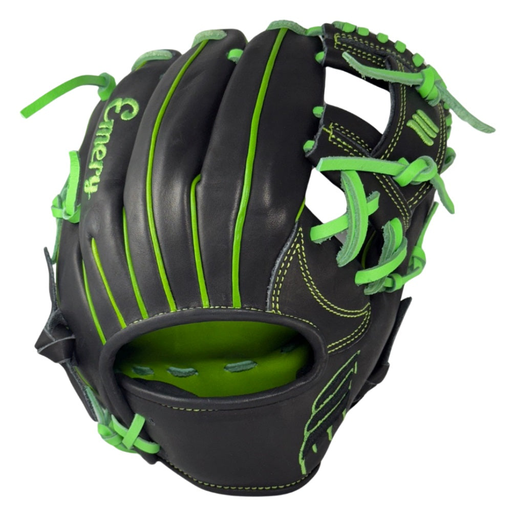 Emery 1417 Slime 11.5" Infield Glove: Black and Lime Green