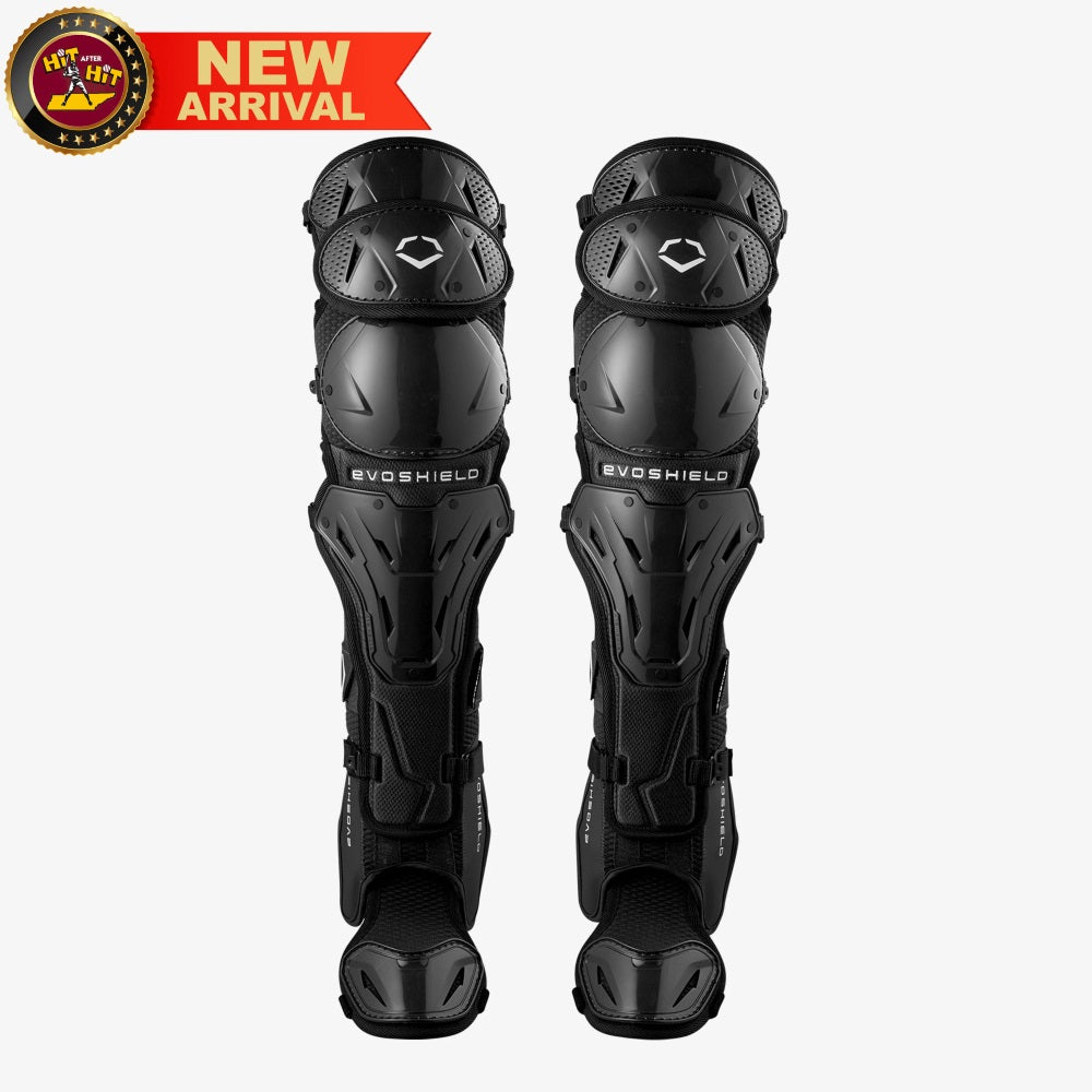 EvoShield Pro-SRZ™ 2.0 Baseball Adult Black Catcher’s Leg Guards: WB5762901AD