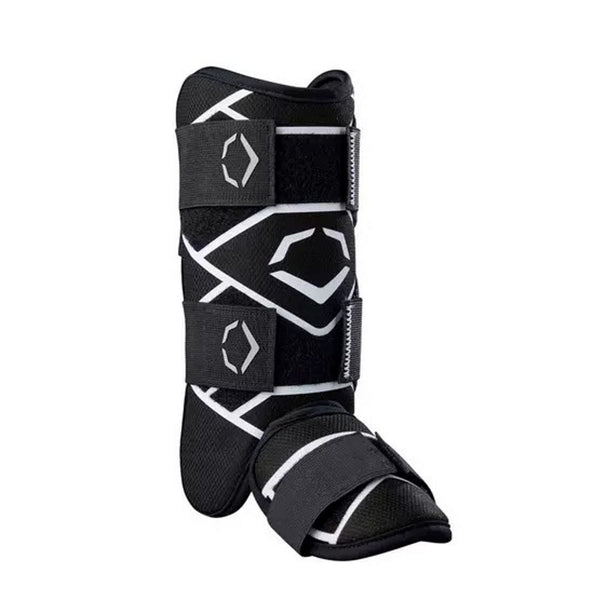EvoShield SRZ-2 Black Youth Batter's Leg Guard: WB5764601YH