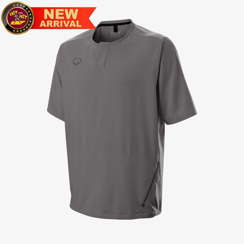 Evoshield Men's Charcoal Impak Short Sleeve BP Jacket: WB6028502