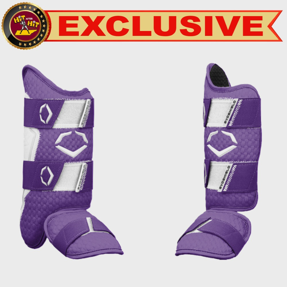 EVOSHIELD EXCLUSIVE PRO-SRZ™ 2.0 BATTER'S LEG GUARD: PURPLE