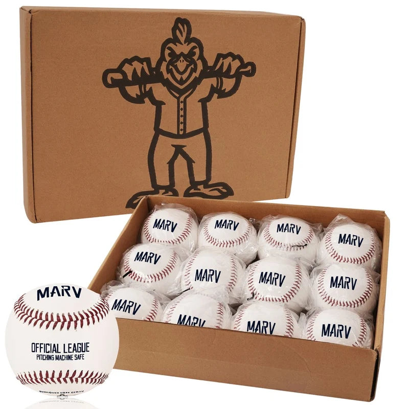 MARV PITCHING MACHINE BASEBALL (5OZ) (REAL BASEBALL HARDNESS)