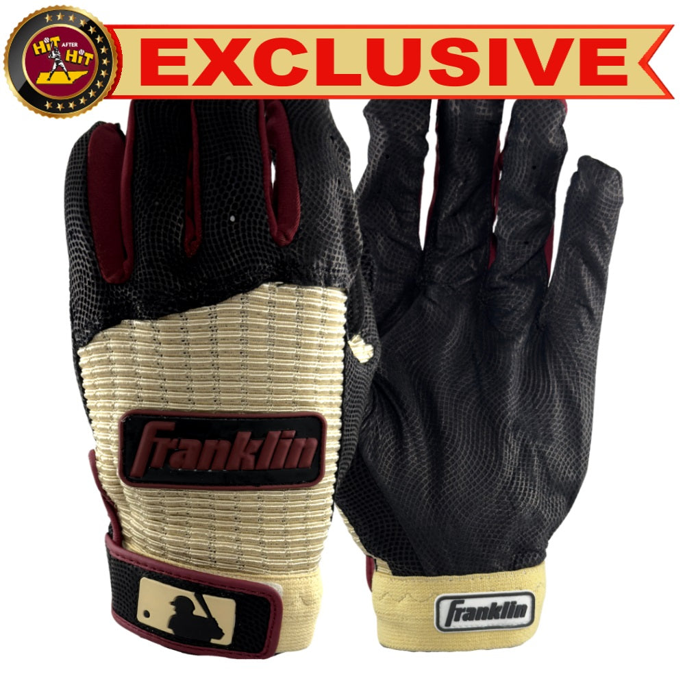 Franklin EXCLUSIVE Custom Pro Classic MLB City Connect Batting Gloves: Diamondbacks