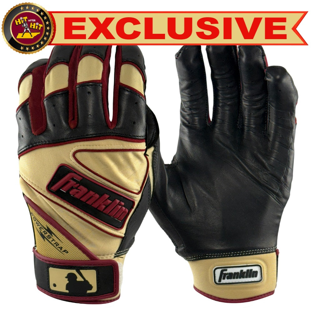 Franklin EXCLUSIVE Custom Power Strap MLB City Connect Batting Gloves: Diamondbacks