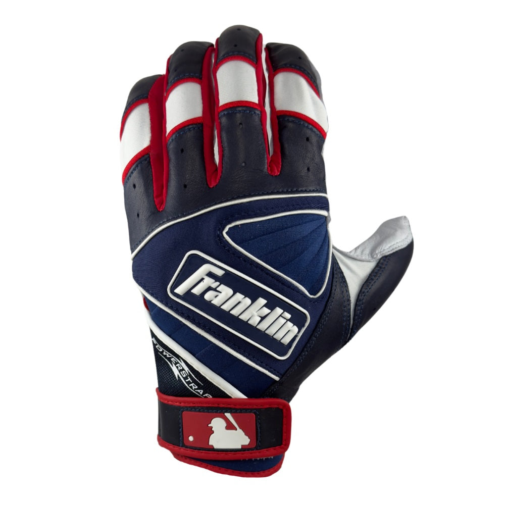 Franklin EXCLUSIVE Custom Power Strap MLB City Connect Batting Gloves: Dodgers