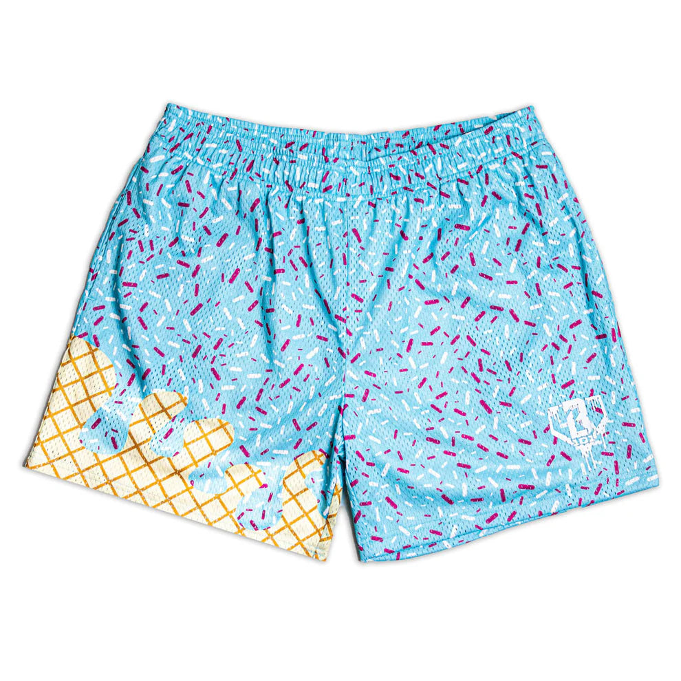 Baseball Lifestyle 101 Ice Cream Shorts - Cotton Candy - Adult