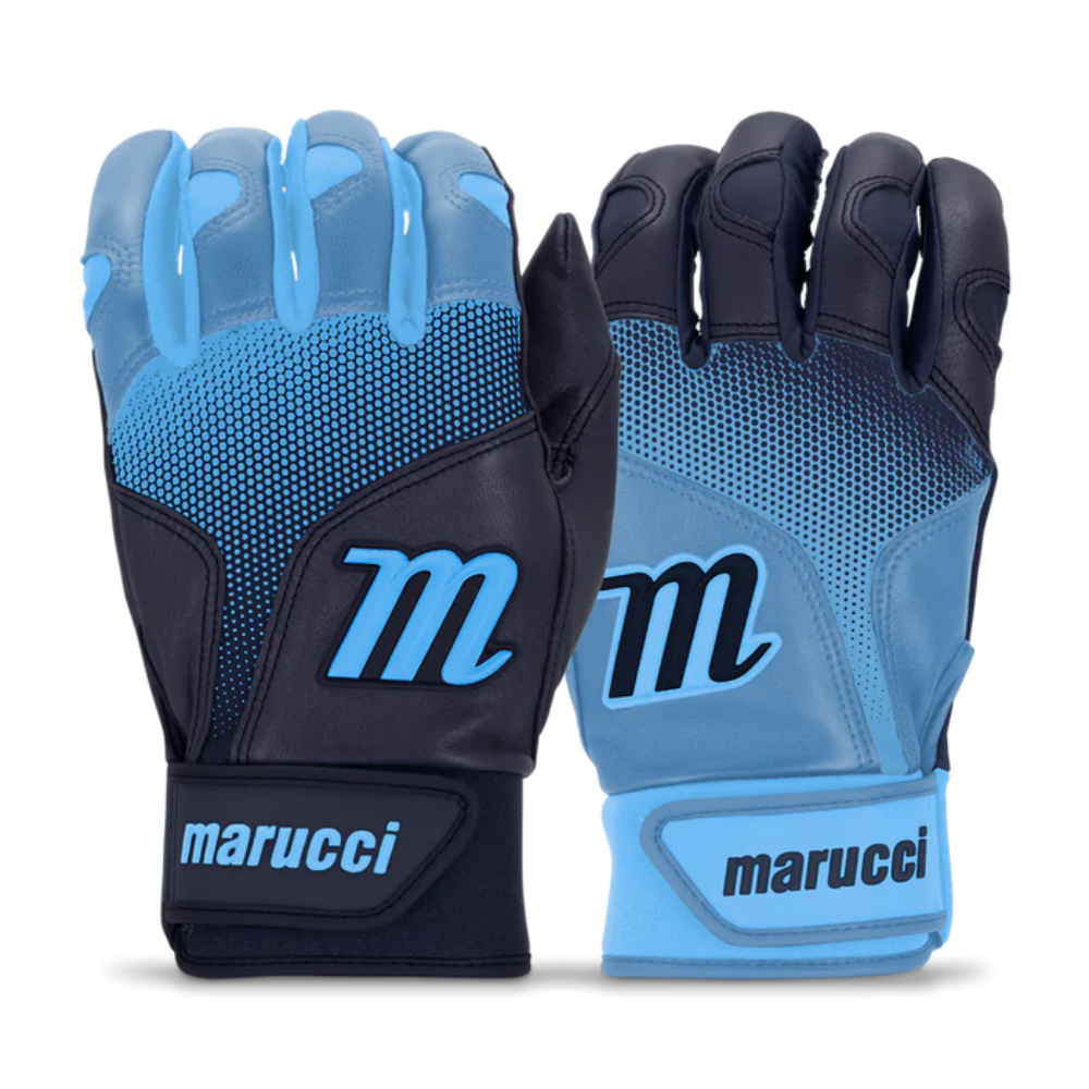 Marucci Adult PWR Fade Batting Gloves: MBGPWRF-NY/CB