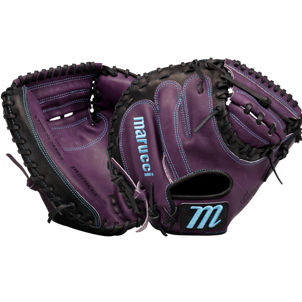 Marucci Cypress Series V4 235C1 33.5" Catchers Mitt: MFGCY235C1-BK/PR
