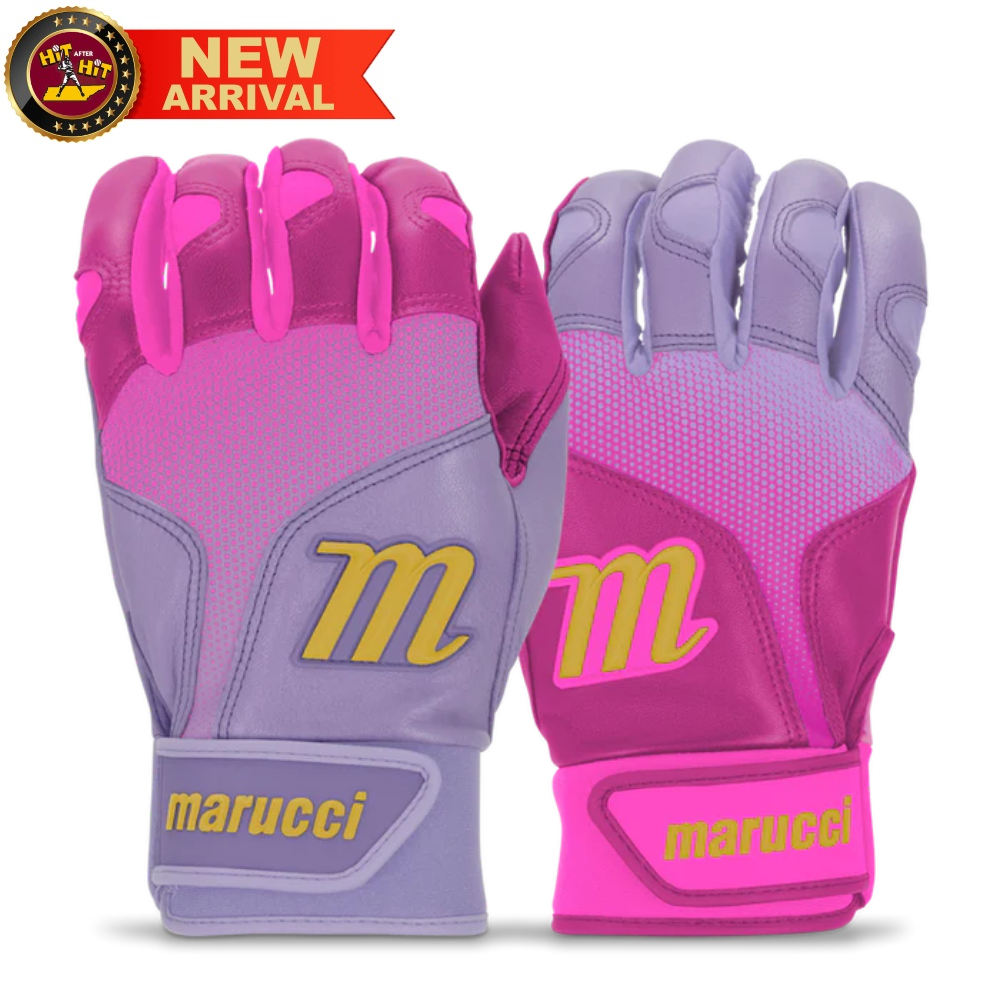 Marucci Adult PWR Fade Batting Gloves: MBGPWRF-PK/LP