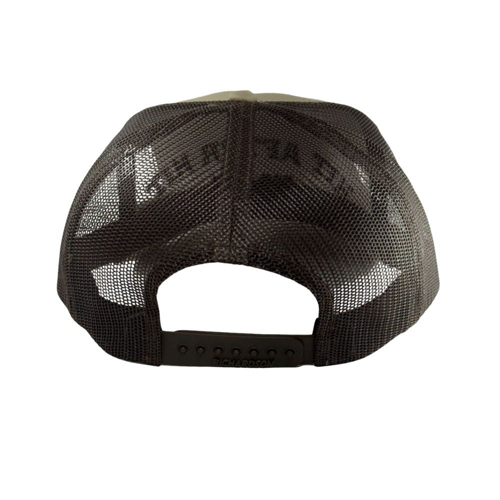 Richardson 112FPC Hit After Hit Adjustable Cap: Khaki/Coffee