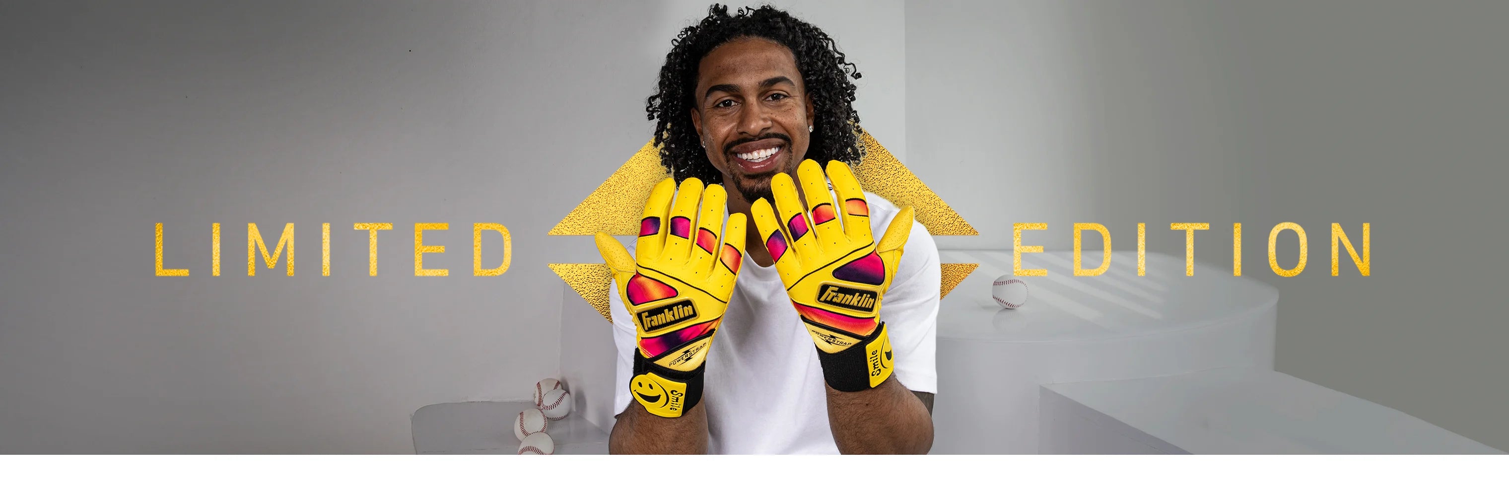 Franklin Limited Edition - Francisco Lindor Adult Powerstrap® Infinite Batting Gloves