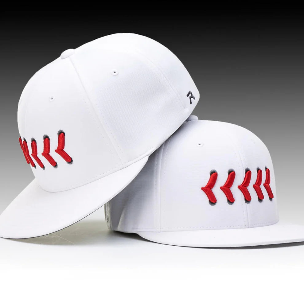 Baseball Lifestyle 101 Buzz The Tower Hat - White/Red