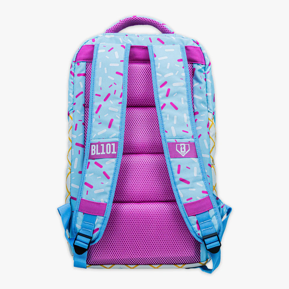 Baseball Lifestyle 101 Ice Cream Backpack: Cotton Candy