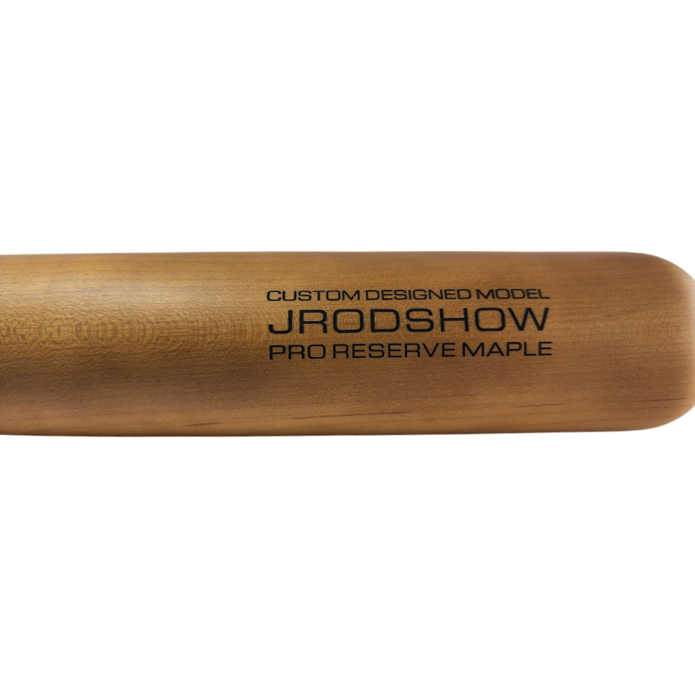 Victus Custom JRODSHOW Pro Reserve Wood Bat - Flame and Brown