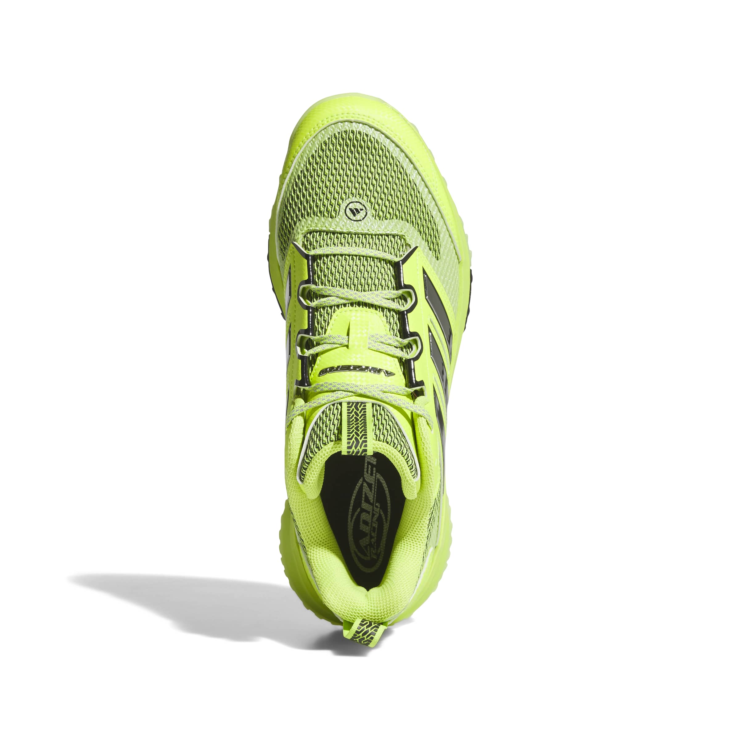 Adidas Adizero DGT Solar Slime/Silver Baseball Turf Shoes: JS4960