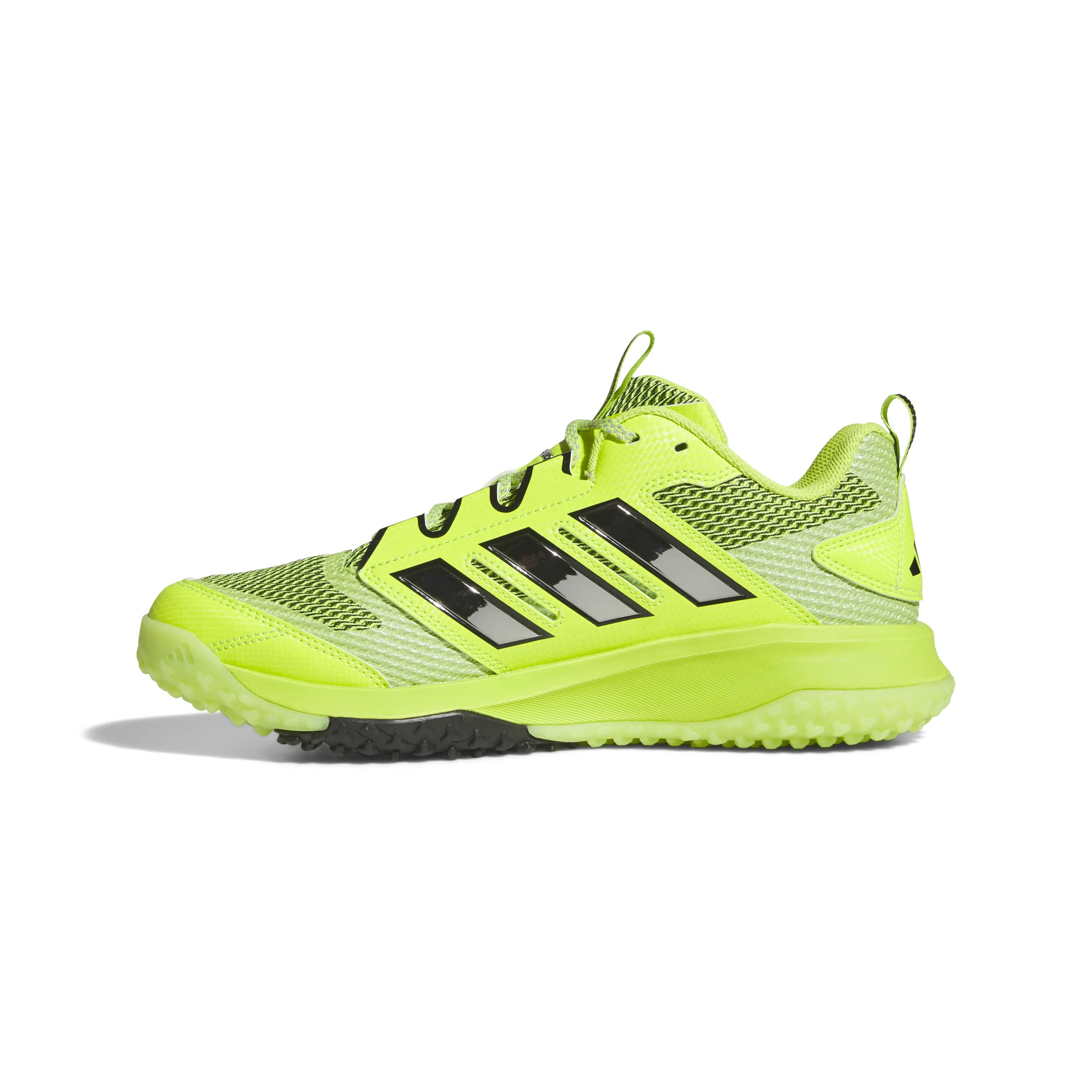 Adidas Adizero DGT Solar Slime/Silver Baseball Turf Shoes: JS4960