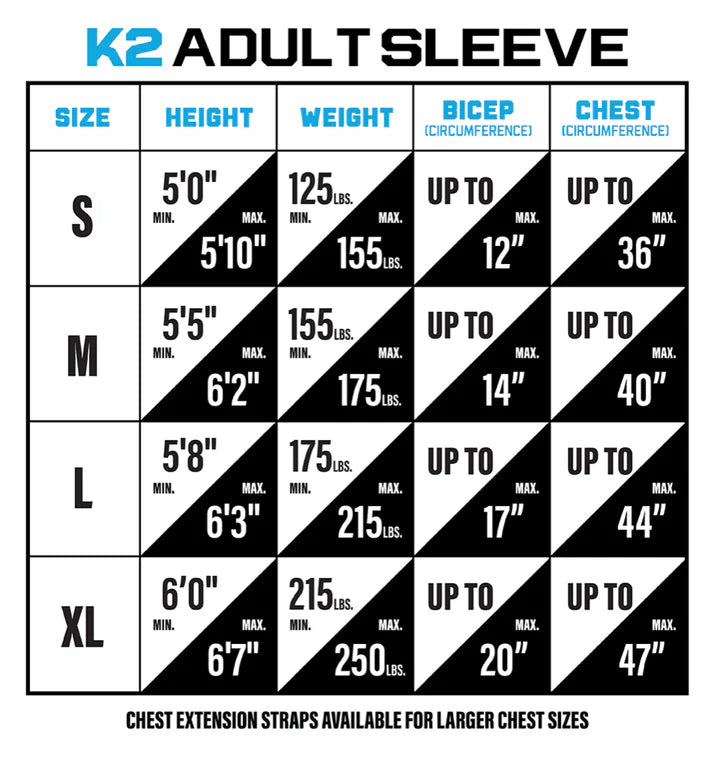 K2 ADULT SLEEVE