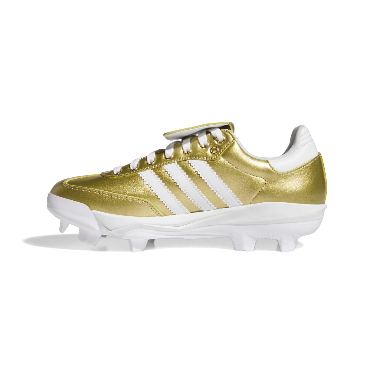 Adidas Samba TPU Metallic Gold Baseball Cleat: KH6093