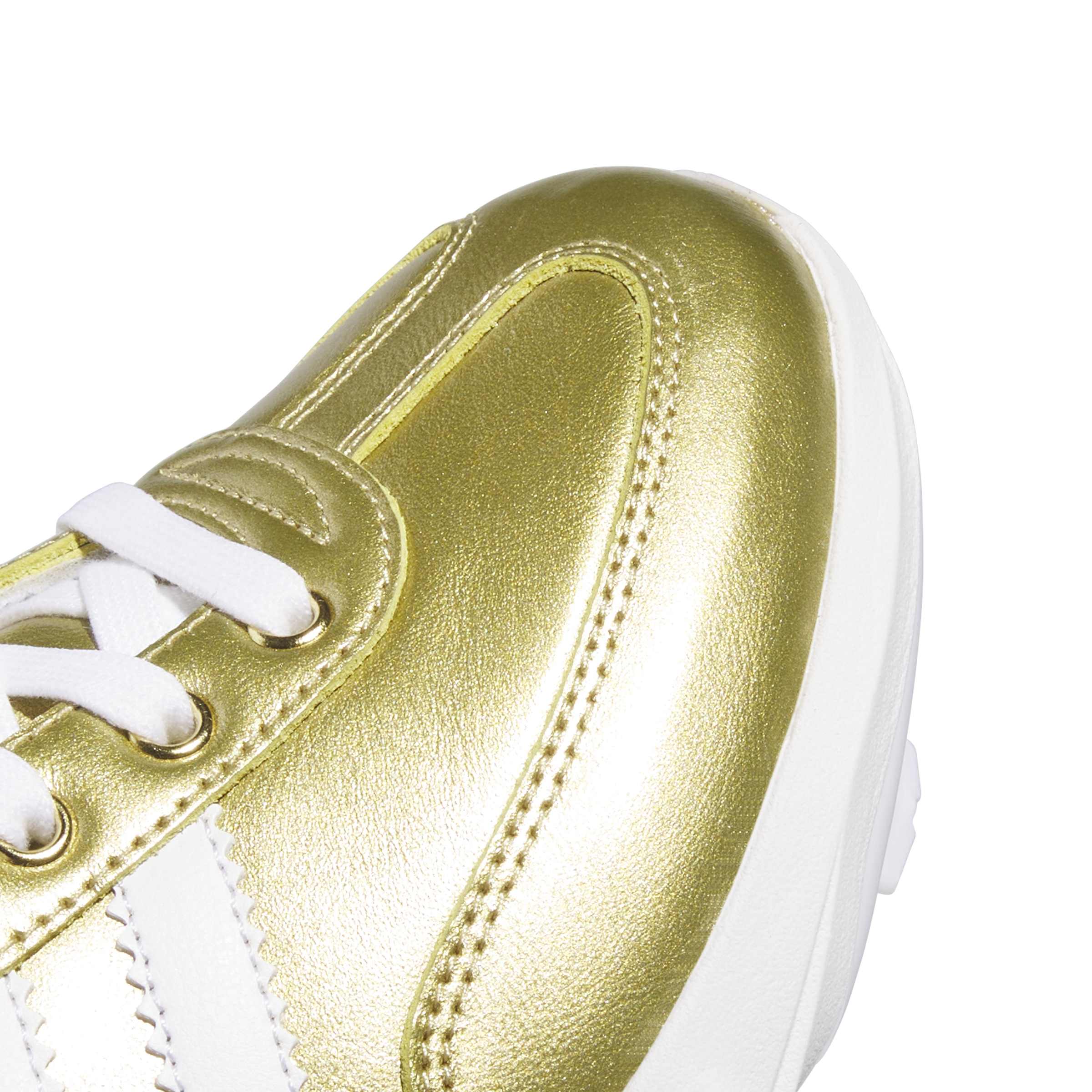 Adidas Samba TPU Metallic Gold Baseball Cleat: KH6093